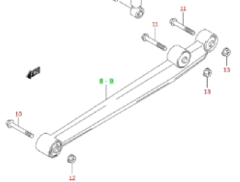 Ignis Sport Rear Trailing Arm